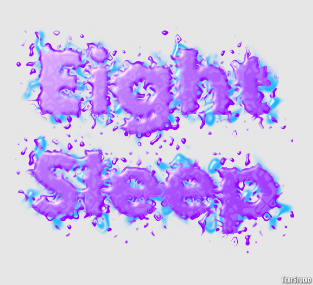 Eight Sleep Texteffekt