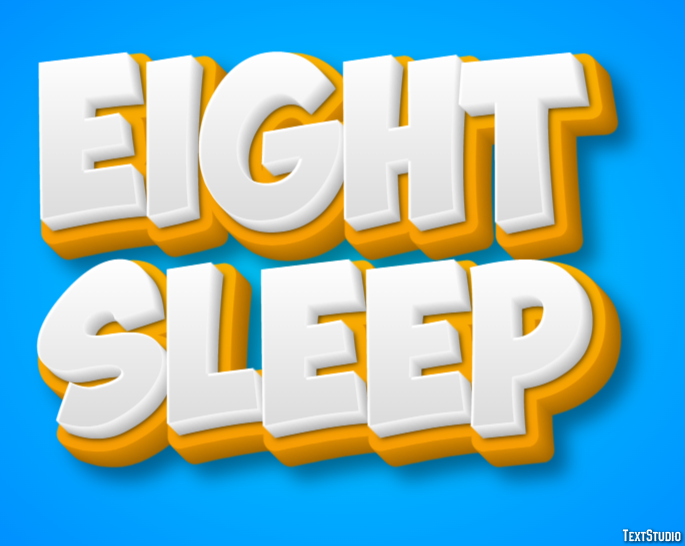 Eight Sleep Metin Efekti