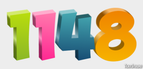 1148 Effetto testo