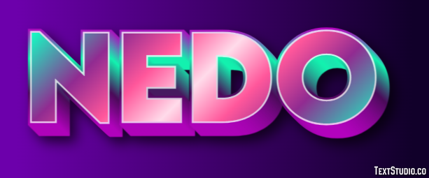 Nedo Effetto testo