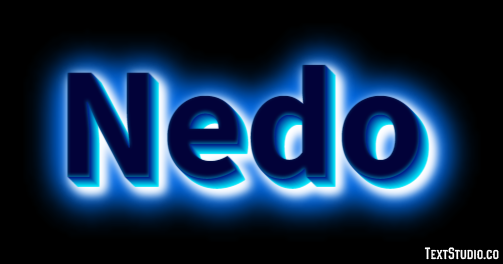 Nedo Effetto testo
