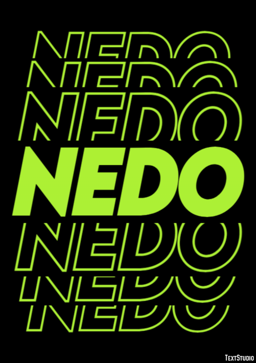 Nedo Effetto testo