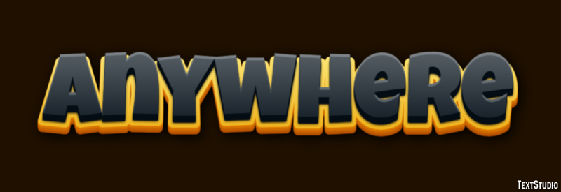 Anywhere Texteffekt