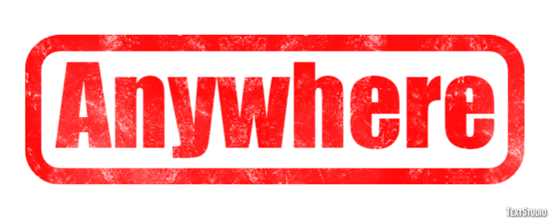 Anywhere Text Effect