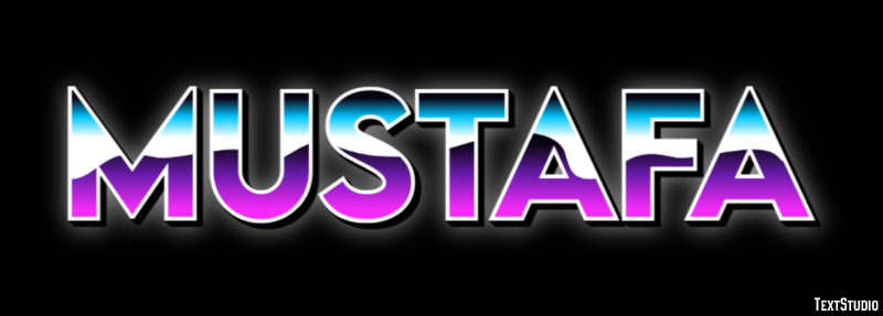 Mustafa Tekst Effect
