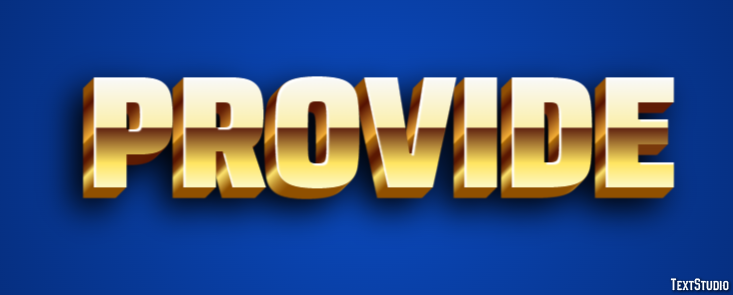 Provide Text Effect
