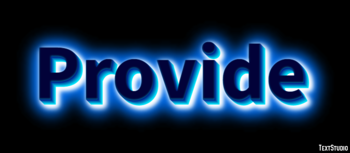 Provide Text Effect