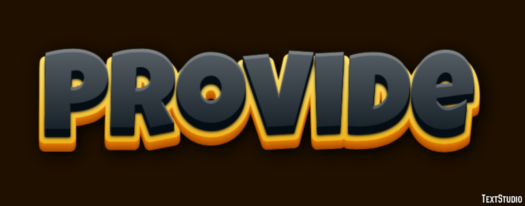 Provide Text Effect
