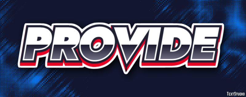 Provide Text Effect
