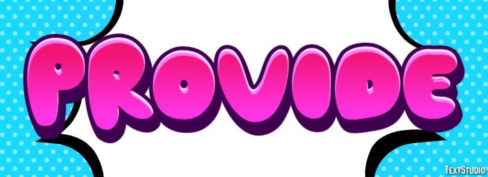 Provide Text Effect
