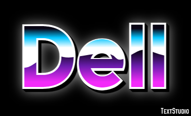 Dell Text Effect