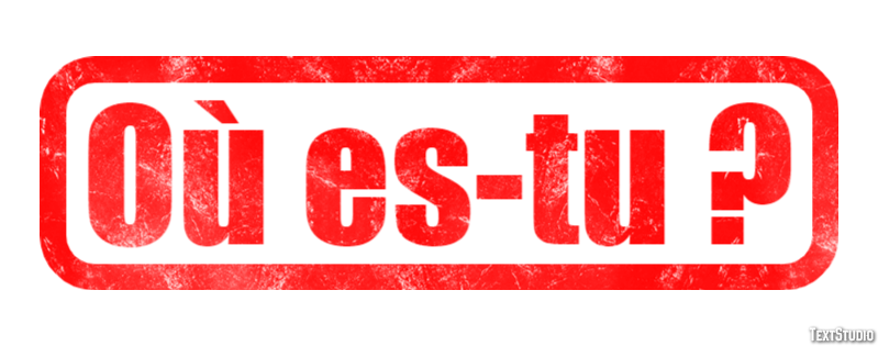 Où es-tu ? Effet de Texte