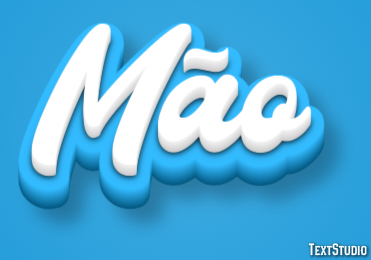 Mão Text Effect