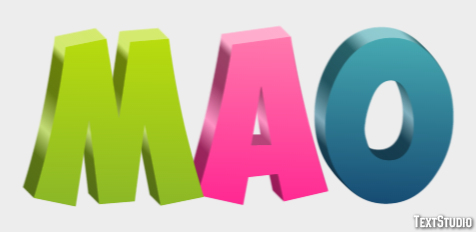 Mão Text Effect