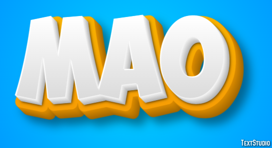 Mão Text Effect