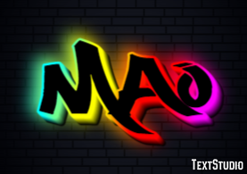 Mão Text Effect