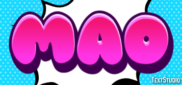 Mão Text effect