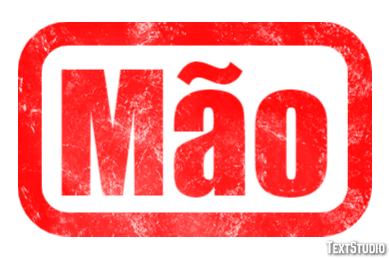 Mão Text Effect