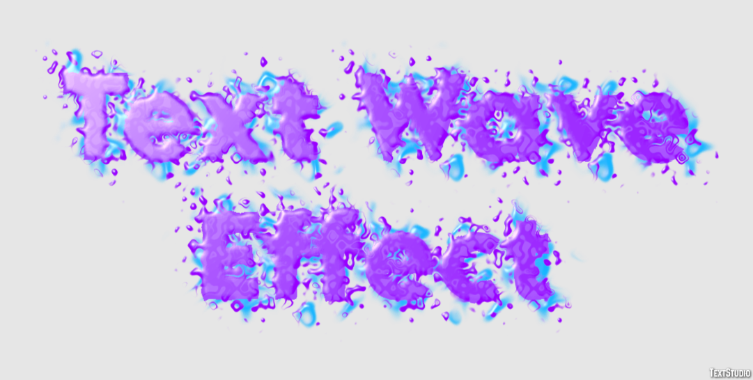 Text Wave Effect Эффект текста