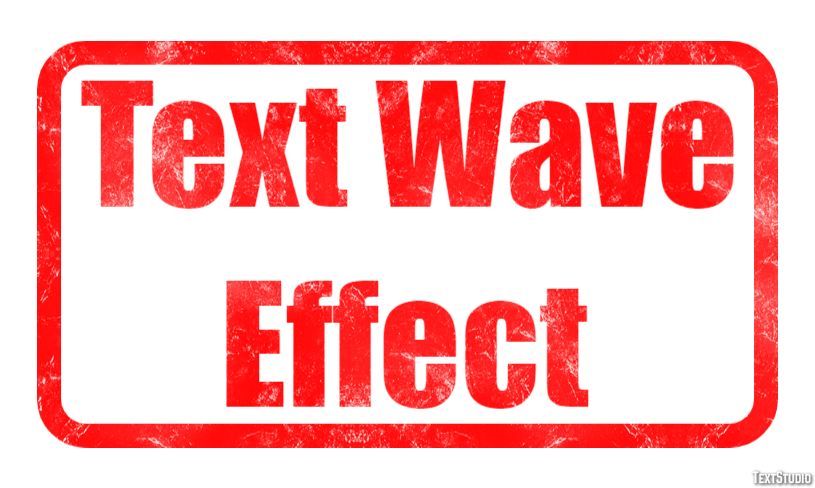 Text Wave Effect Metin efekti