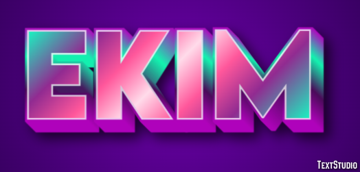 Ekim Text Effect