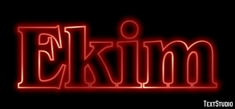 Ekim Text Effect