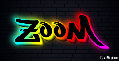 Zoom Text effect
