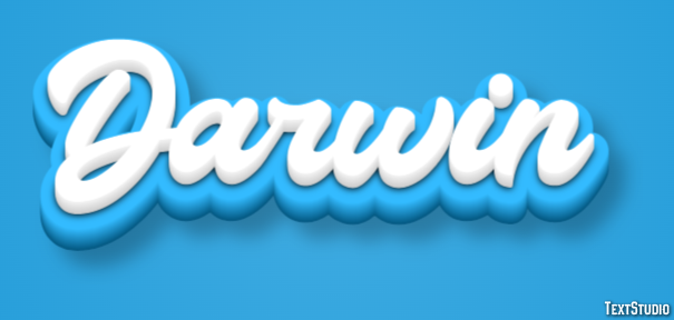 Darwin Metin Efekti