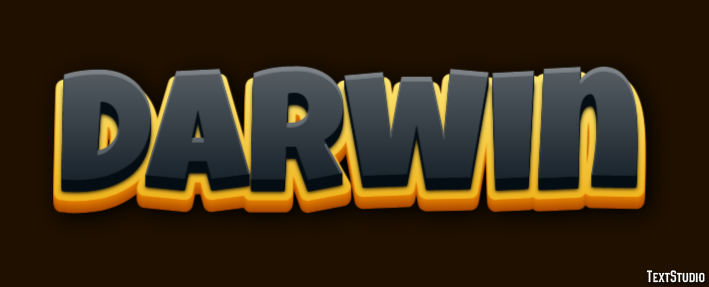 Darwin Efekt tekstowy