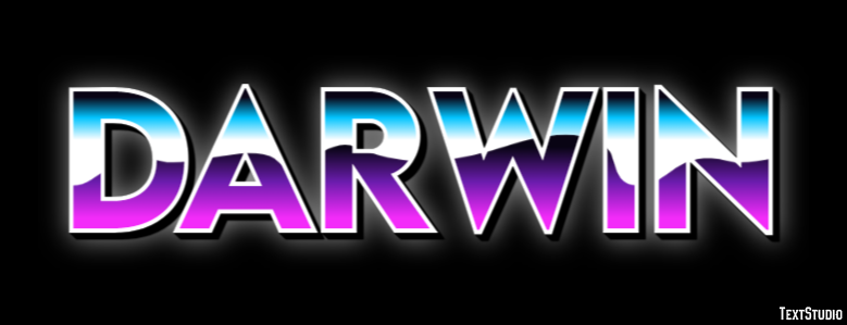 Darwin Efekt tekstowy