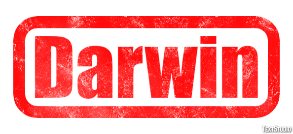 Darwin Efekt tekstowy