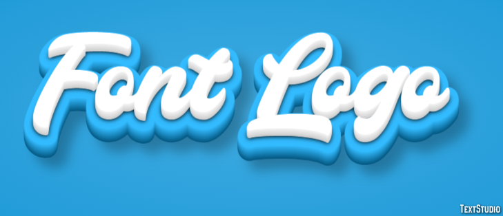 Font Logo Text effect