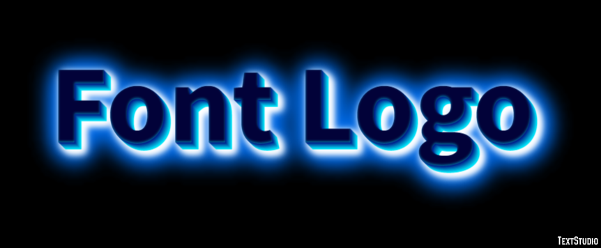 Font Logo Text effect