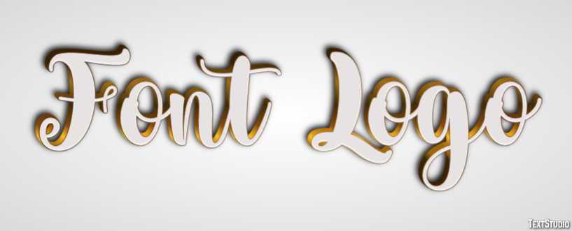 Font Logo Text effect