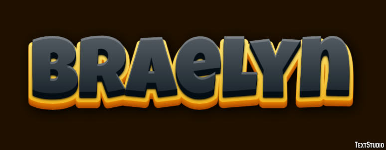 Braelyn Text Effect