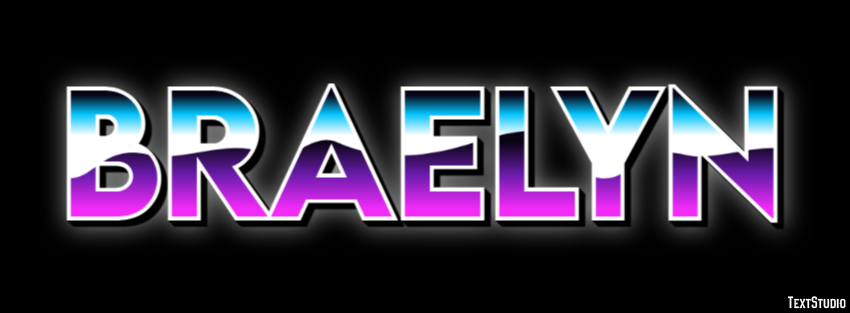 Braelyn Tekst Effect