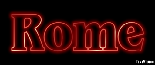 Rome Text Effect