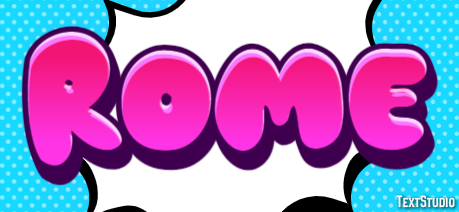 Rome Text Effect