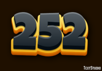 252 Text Effect