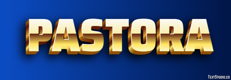 Pastora Efecto de Texto