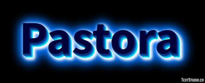 Pastora Efecto de Texto