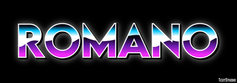 Romano Effetto testo