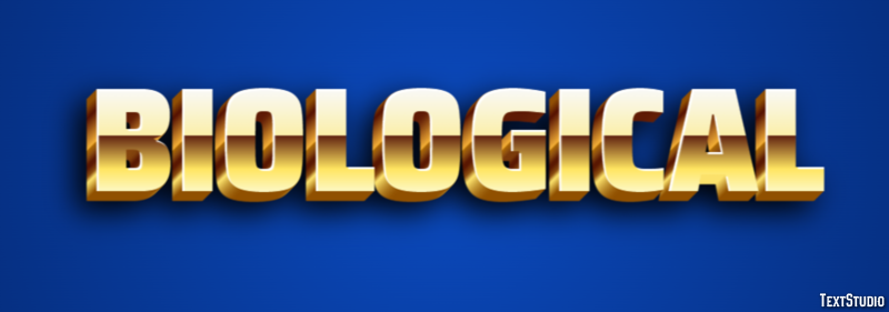 Biological Tekst Effect