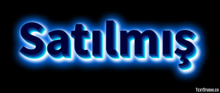 Satılmış テキスト効果