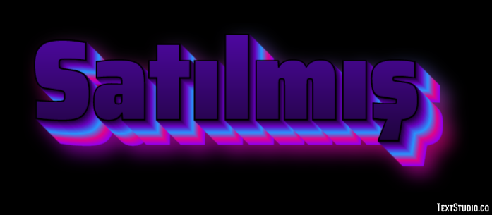 Satılmış Metin efekti