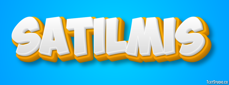 Satılmış Metin efekti