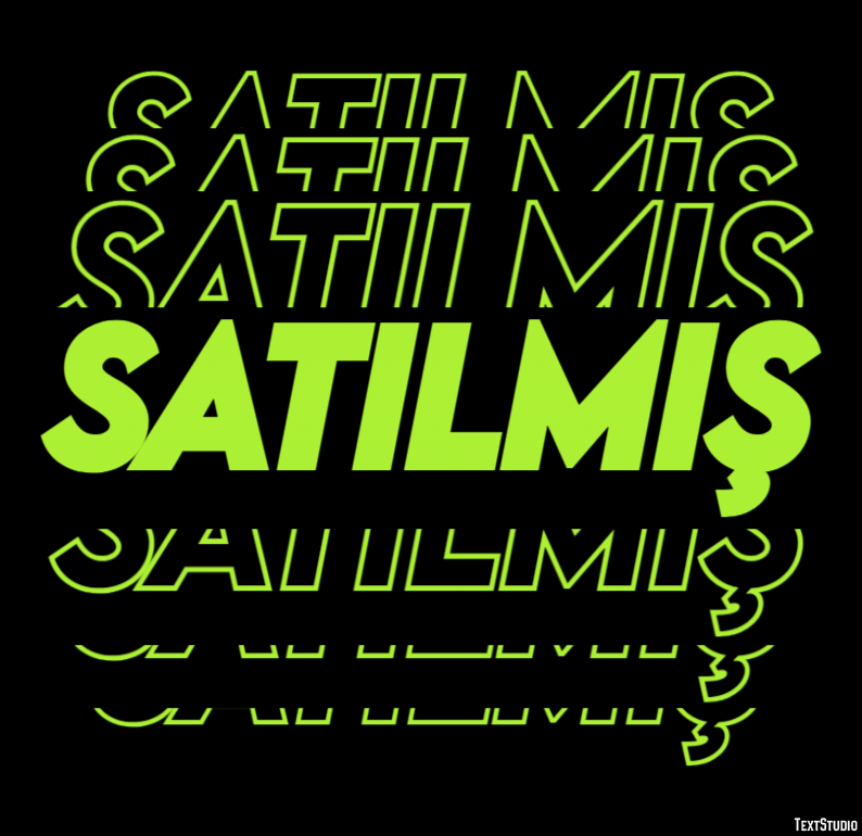 Satılmış Metin efekti