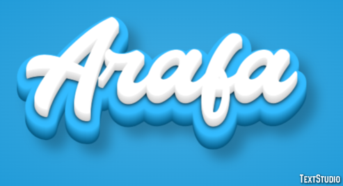 Arafa Text Effect