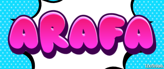 Arafa Text effect