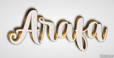 Arafa テキスト効果